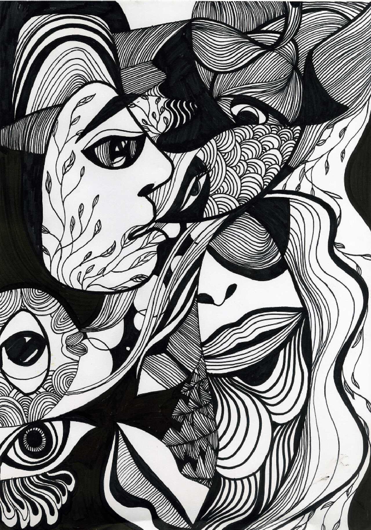 随意的乱画|插画|商业插画|jannylee_原创作品-站酷zcool