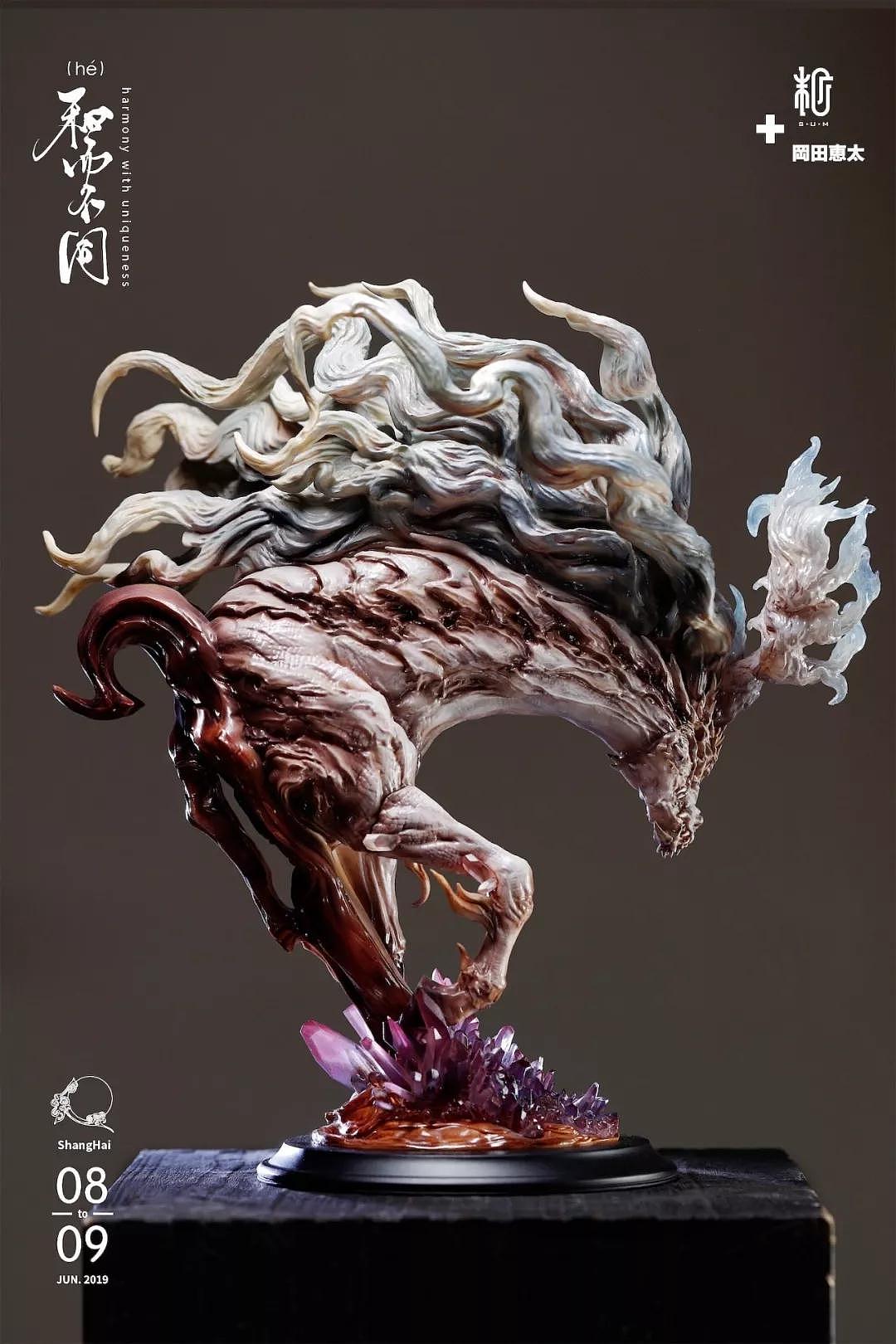 末匠丨 冈田恵太「麒麟」&「麒麟」胸像|手工艺|手办/模玩|末那工作室