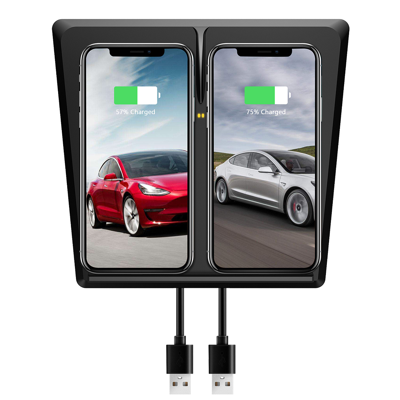 渲染特斯拉model3无线车充,车载充电|工业/产品|电子产品|阿威1995