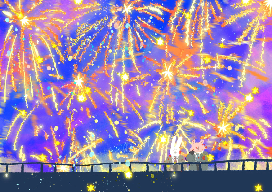 烟花绽放的那天