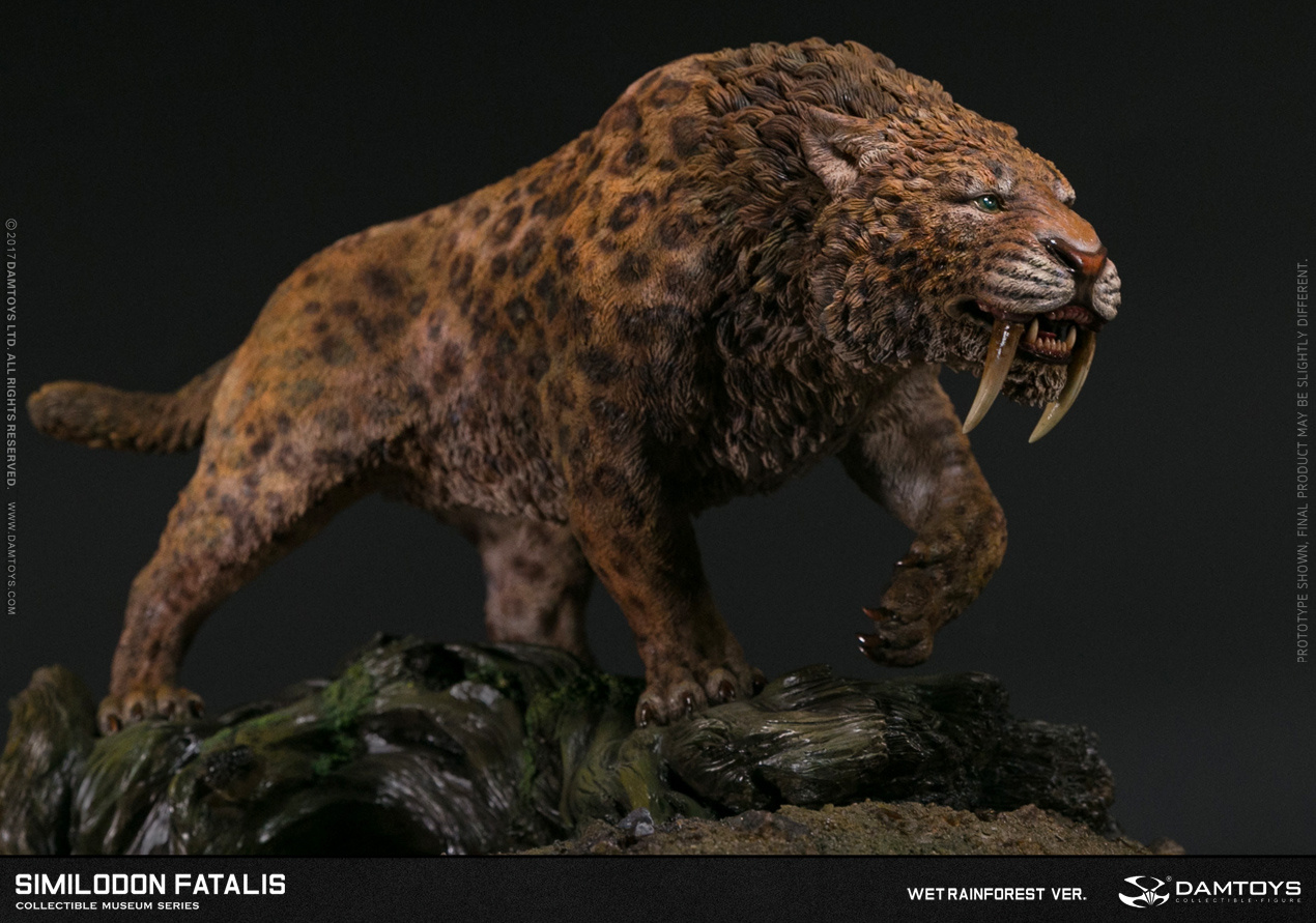 刃齿虎(剑齿虎) 收藏级雕像