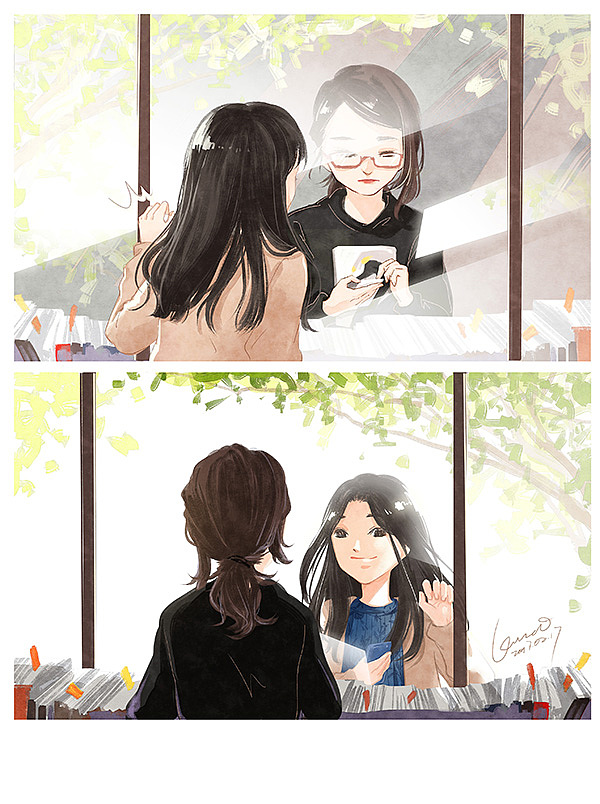 随笔插画 (人物类,含原创、同人及对画)