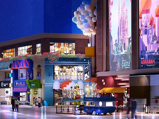 商业街_创意设计作品图片素材-站酷zcool