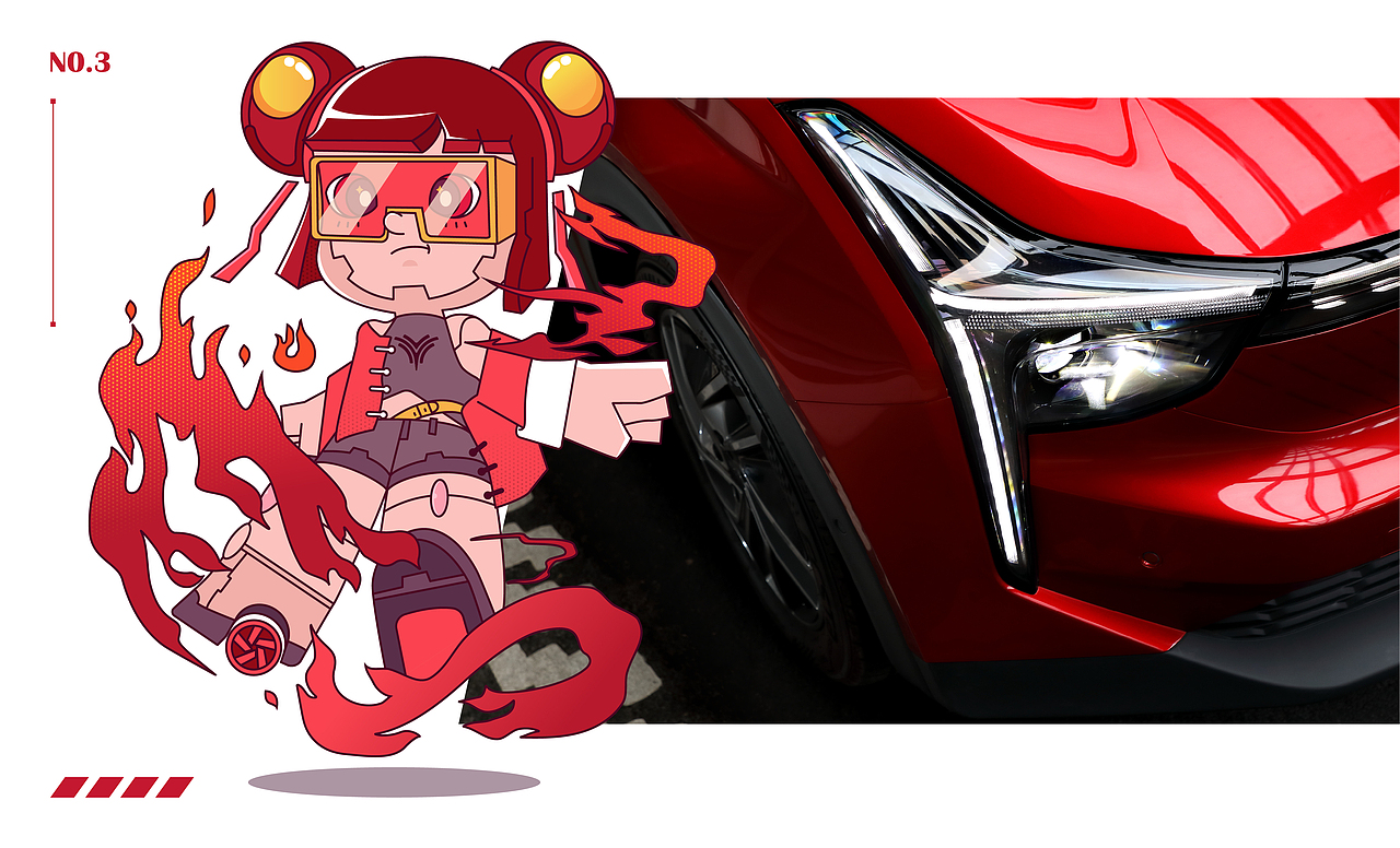 哪吒汽车 — IP人物设计（图ZMjE3ODYzNzEy） - IP形象 - 站酷设计师姬大力原创素材 - 站酷ZCOOL