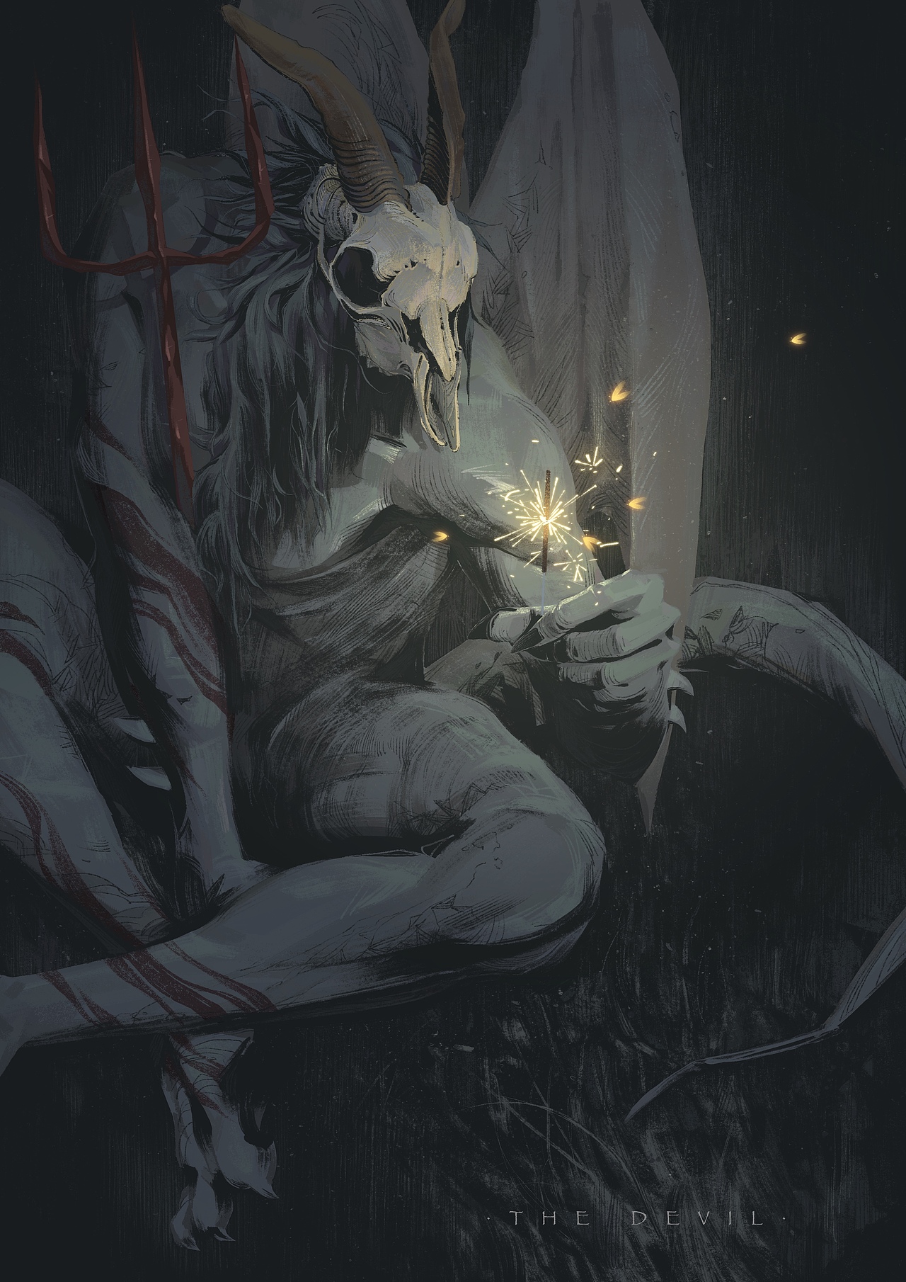 ·夜魔·（圖ZMjE3MjE0MzUy） - 創(chuàng)作習(xí)作 - 站酷設(shè)計(jì)師一只Anthony原創(chuàng)素材 - 站酷ZCOOL