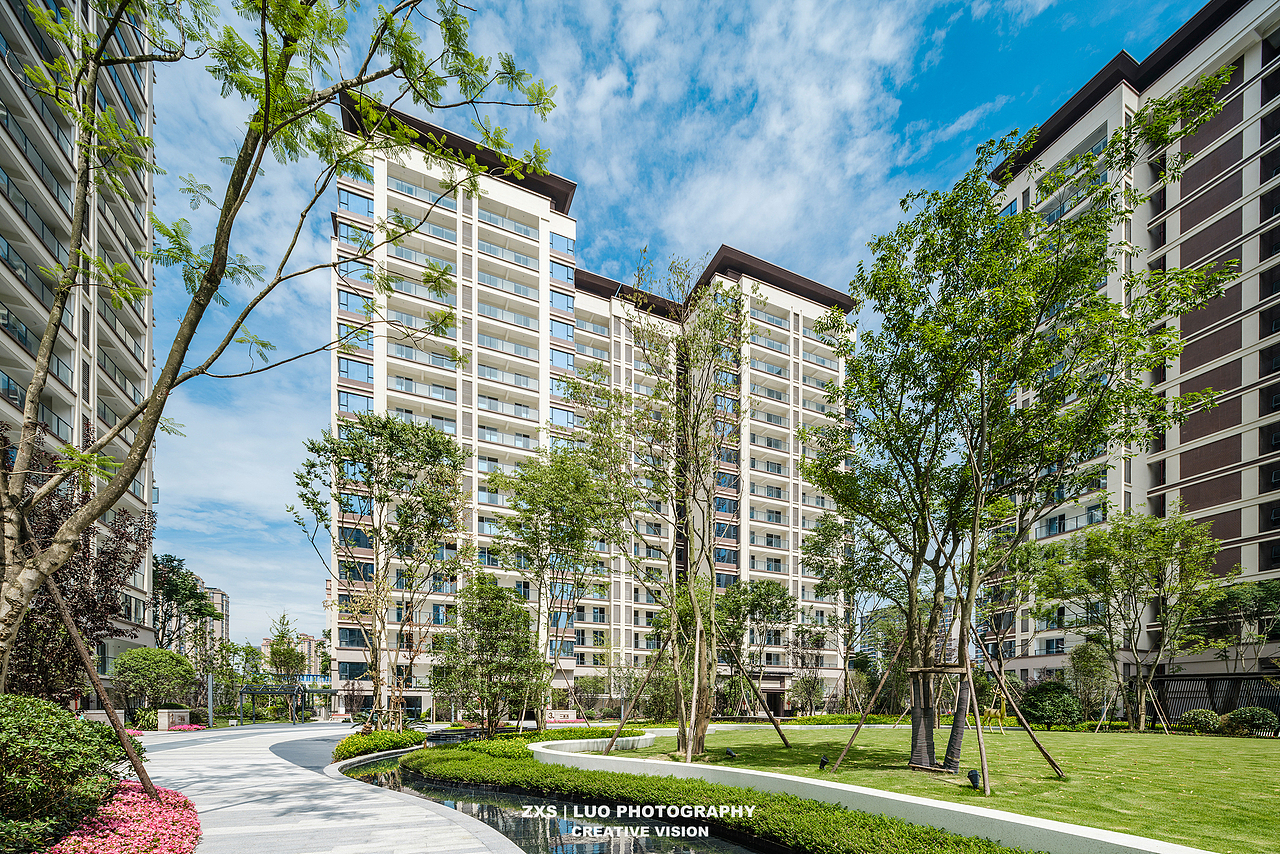 景观摄影 成都彭州置信丽都府二期|摄影|环境/建筑摄影|空间摄影罗