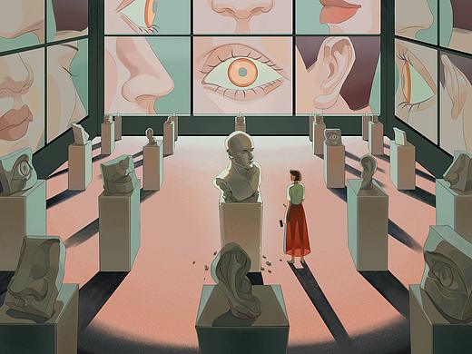 2020毕设系列插画-《Afterimage残像》 