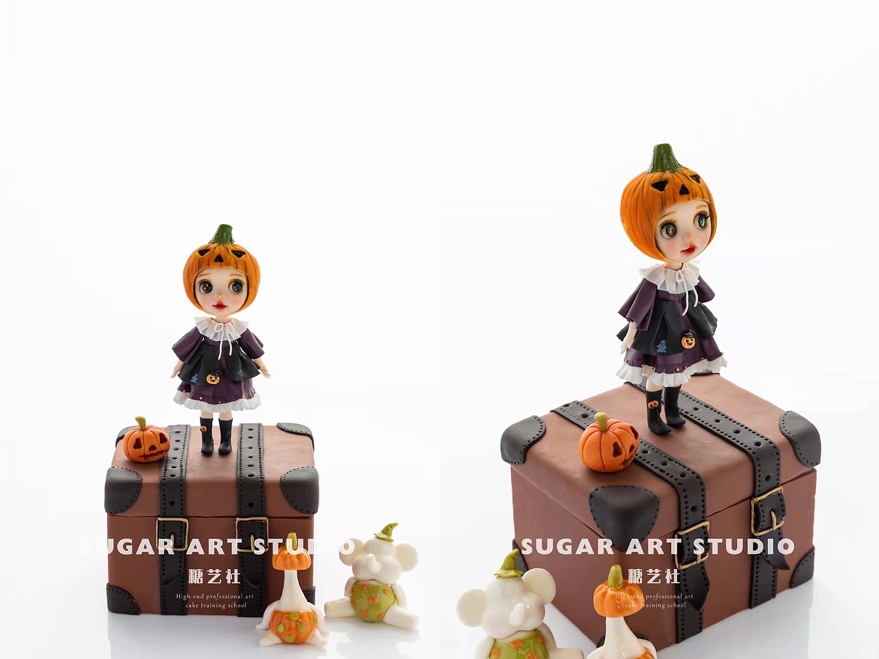 2021年翻糖卡通人偶作品汇总美食拍摄ob11娃娃拍摄