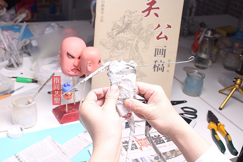 贺加贵面塑软陶(关羽)(图ZNzk5MjExMzI=) - 手办/模玩 - 站酷设计师贺加贵3D翻糖原创素材 - 站酷ZCOOL