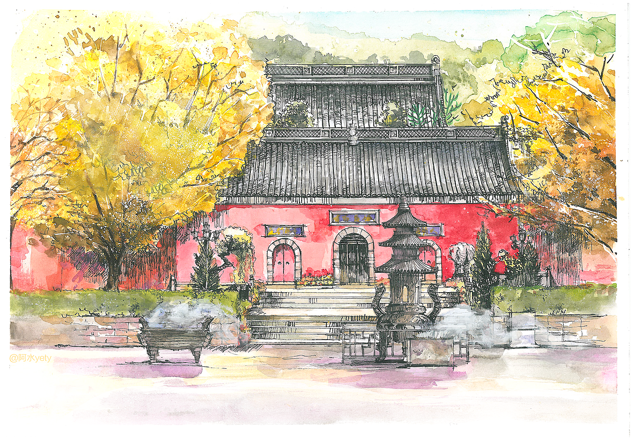 ♪ 第一次画纯水彩 lǔ nì fà fà（图ZODkyNjcxOTI=） - 绘画 - 站酷设计师阿水yetty原创素材 - 站酷ZCOOL