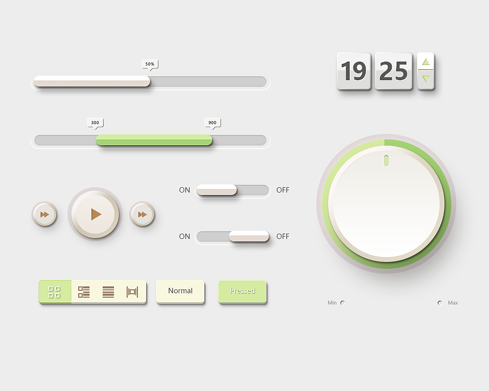 质感控件（图ZMTAwMDI1MDE2） - 其他UI - 站酷设计师奶球球原创素材 - 站酷ZCOOL