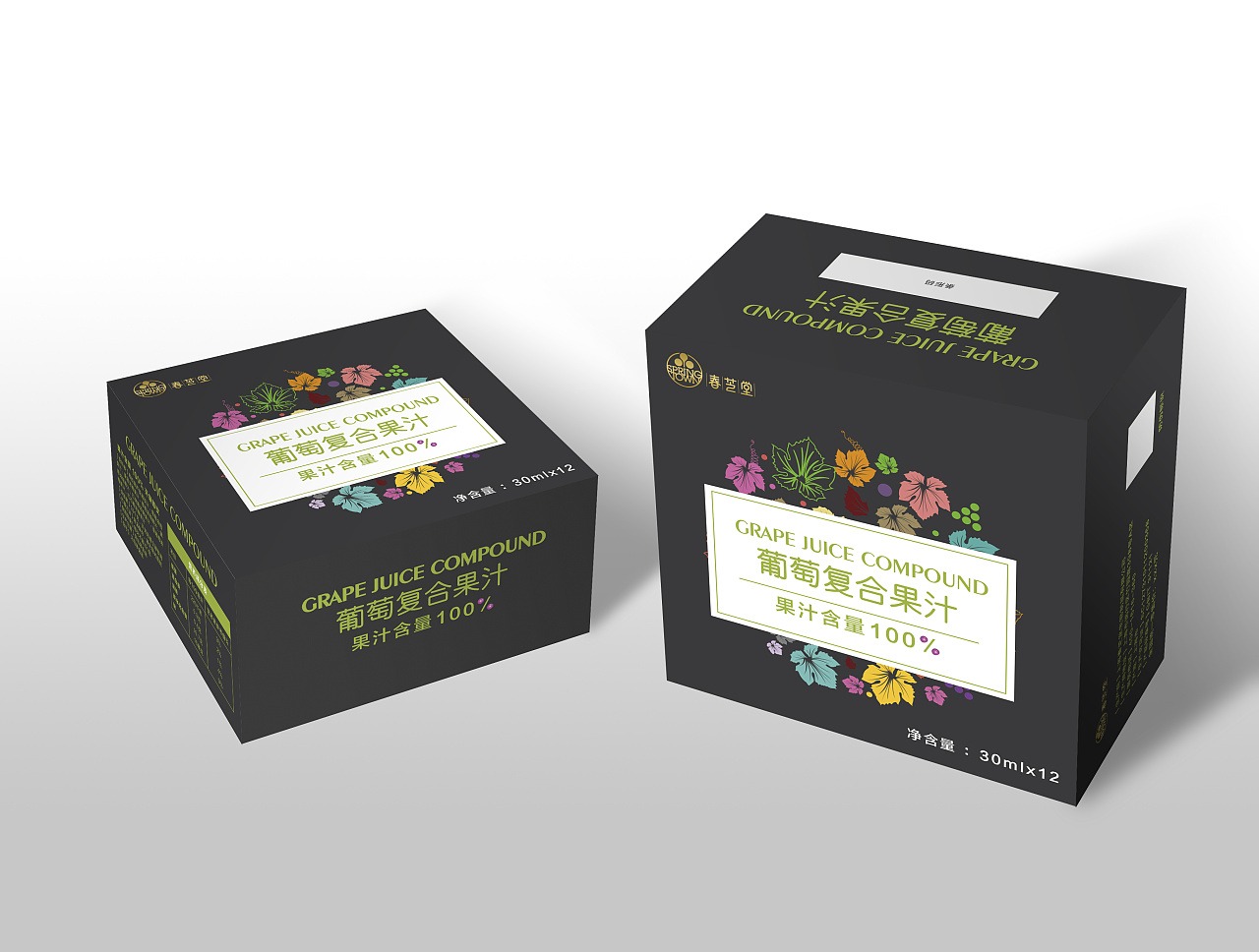 葡萄复合果汁包装