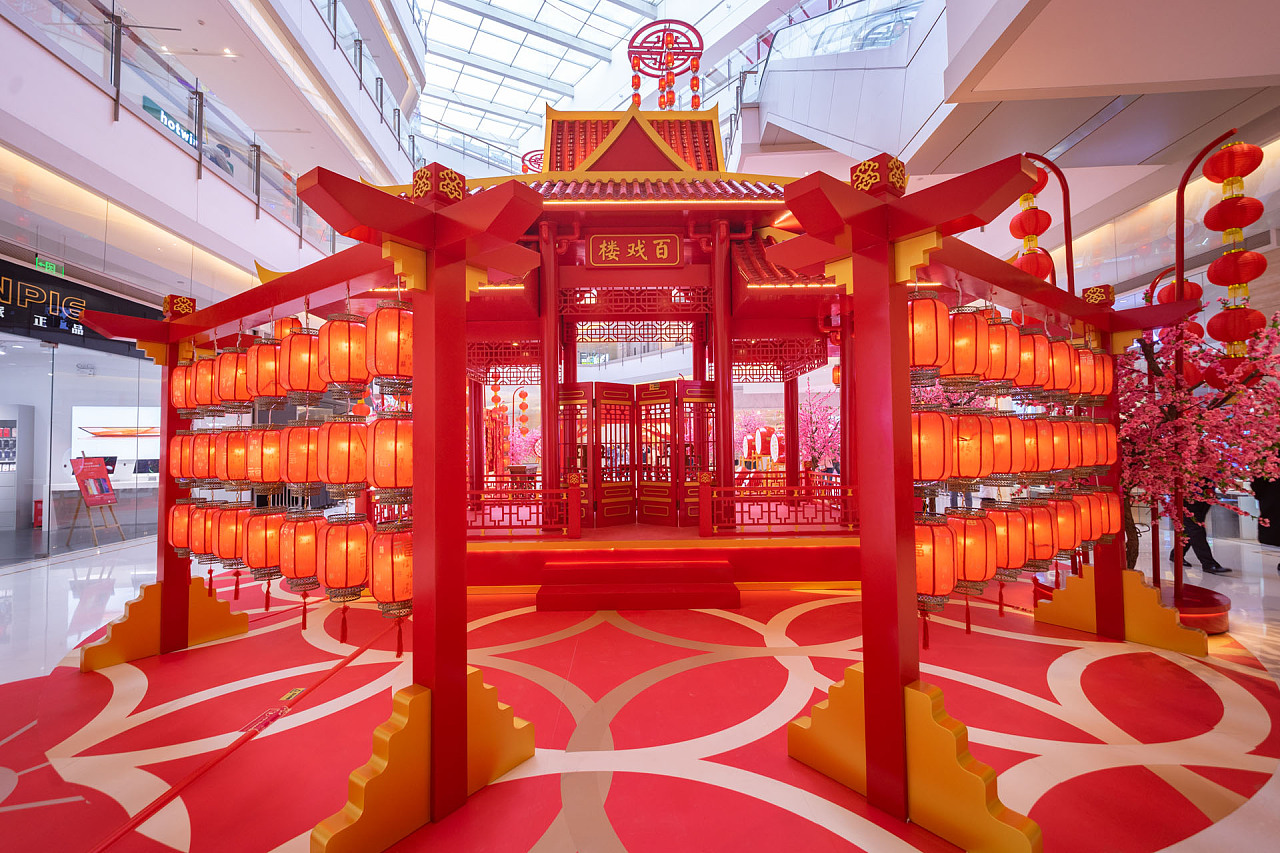 西安万象城2019春节美陈摄影