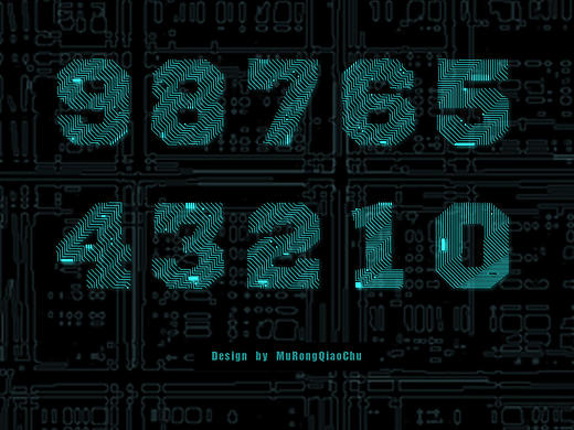 科技感字体 提供字体下载 给有帮助的人