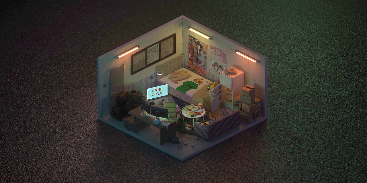 FANXIN-梦的楼（图ZMTcwMDcwMzk2） - 场景 - 站酷设计师出来做梦一FANXIN原创素材 - 站酷ZCOOL