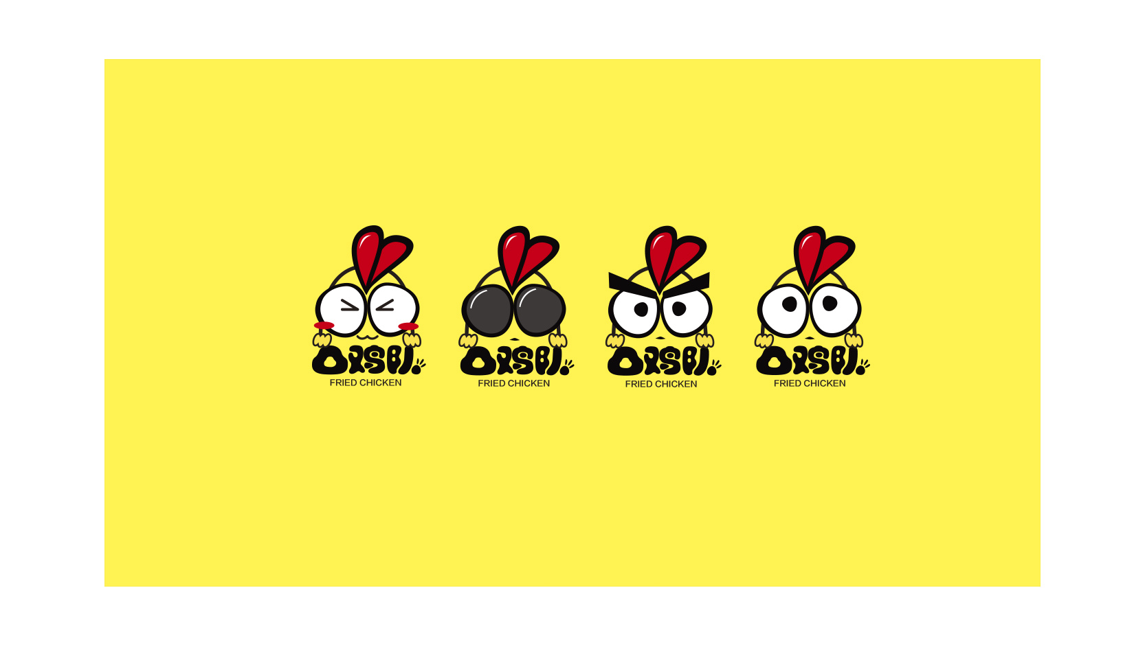 凸鸡队炸鸡品牌「design」-logo-vi