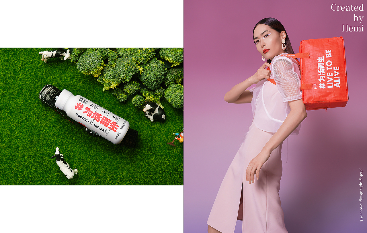 #成都电商摄影 酸奶品牌电商照片&短视频拍摄（图ZMjUzMDU3MzE2） - 人像摄影 - 站酷设计师成都大禹原创素材 - 站酷ZCOOL
