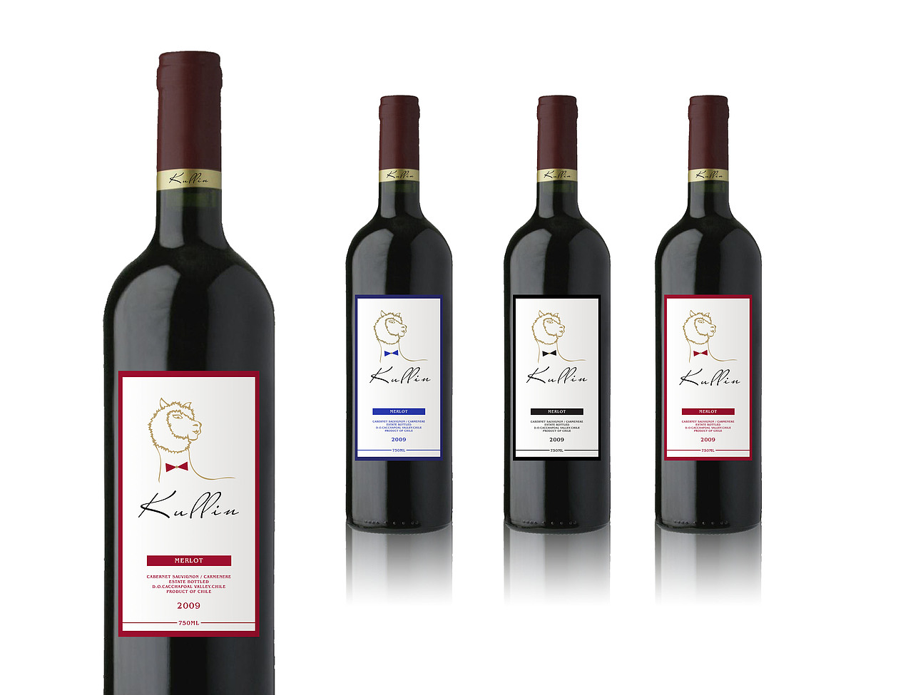 红酒酒标