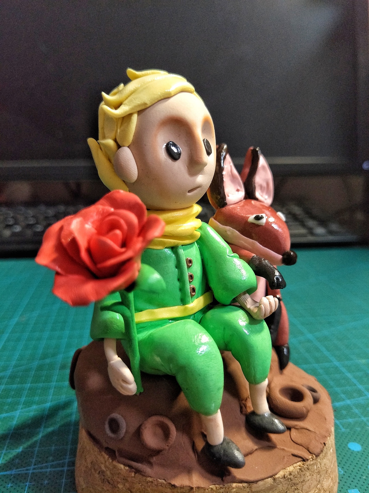 粘土小王子|手工艺|手办/模玩|xixi手作 - 临摹作品 - 站酷 (zcool)