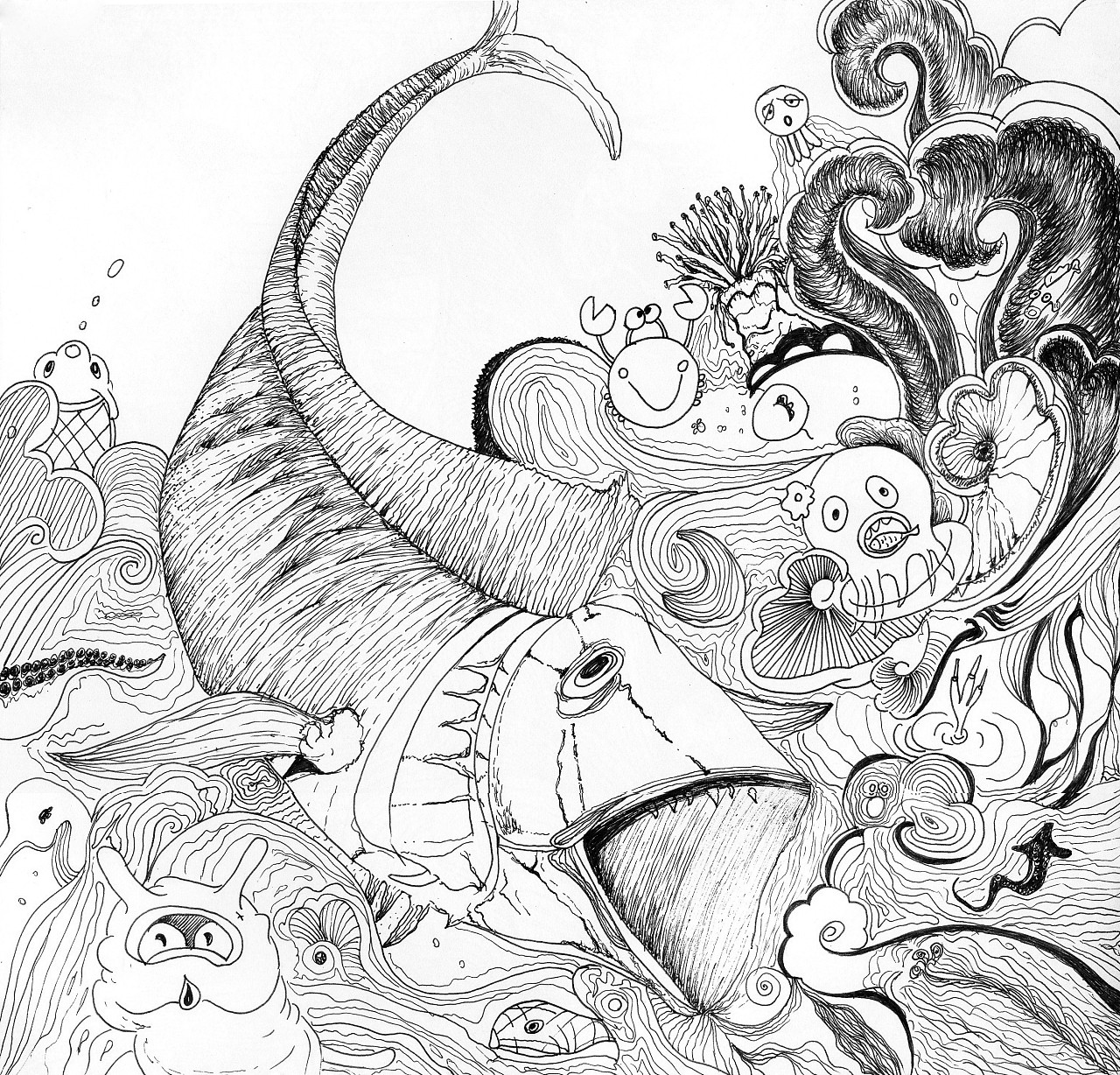 海底世界|插画|插画习作|RICK迁 - 原创作品 - 站酷 (ZCOOL)