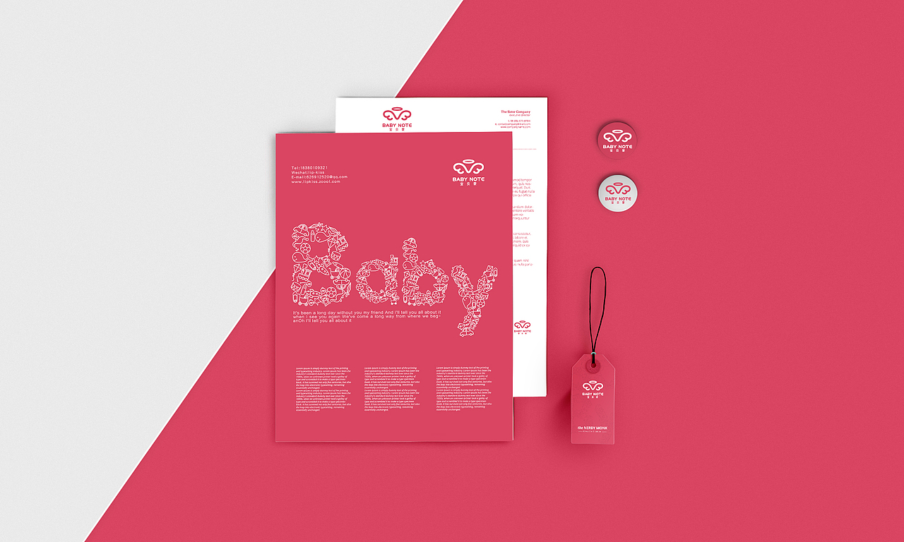 丨baby note丨宝贝录品牌设计丨（图ZNjg1MTcyNzI=） - 品牌 - 站酷设计师木丨木原创素材 - 站酷ZCOOL