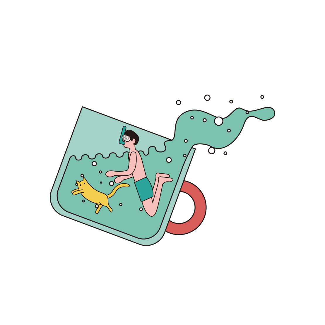 商业插画|NOME家居店铺形象升级插画（图ZMTg1NDkyOTQ0） - 商业插画 - 站酷设计师芋头切原创素材 - 站酷ZCOOL