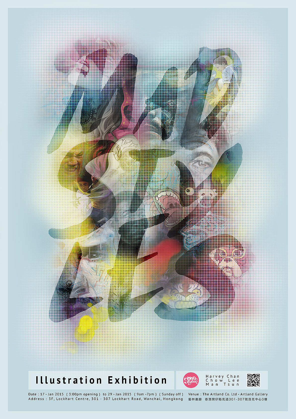 Mad Styles Illustration Exhibition（图ZMjQyMzQ1MjQ=） - 商业插画 - 站酷设计师ChowLee原创素材 - 站酷ZCOOL