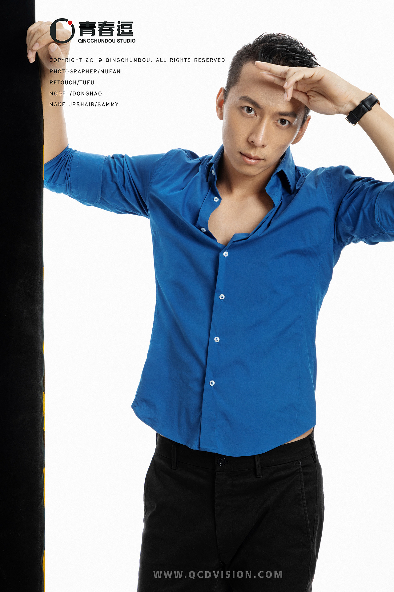 模卡,见组照,艺人宣传照,形象照 - 青春逗摄影