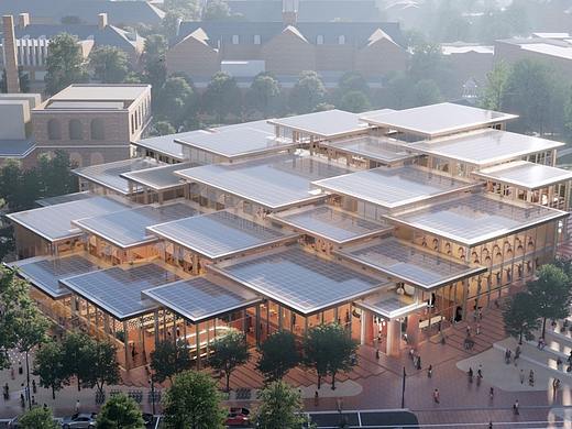 景观设计推敲过程演示形体演变及空间效果展示