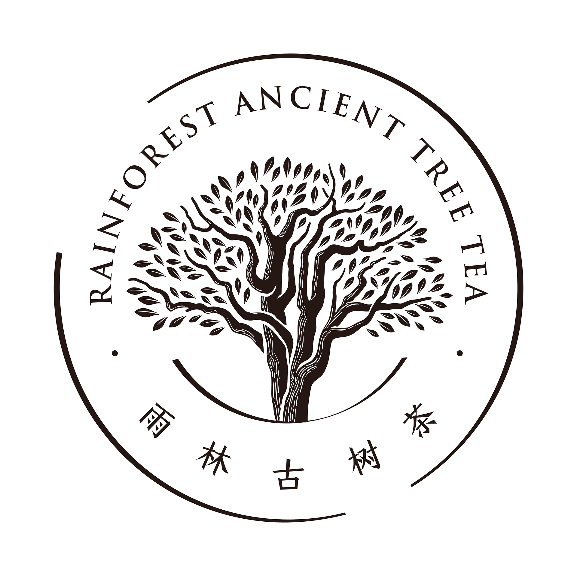 雨林古树茶logo图片图片