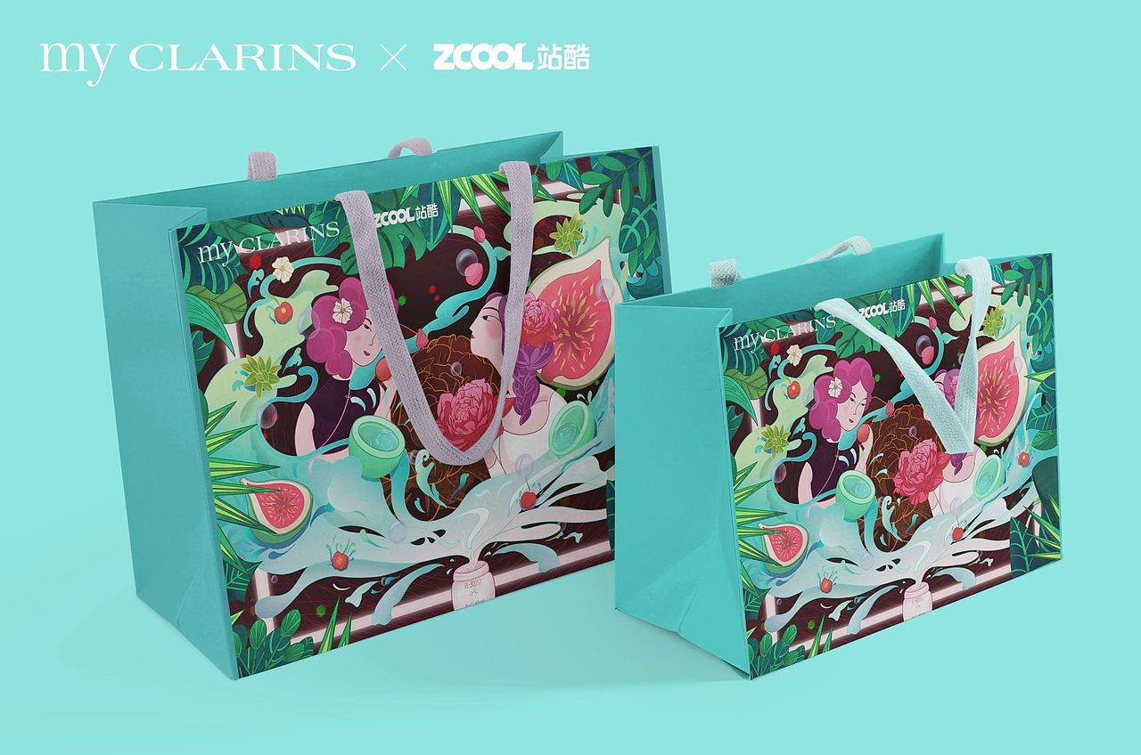 #my CLARINS 寻找天然好食肌 × 分享肌（图ZMjk3MDAwNDA4） - 海报 - 站酷设计师驰山HUI原创素材 - 站酷ZCOOL