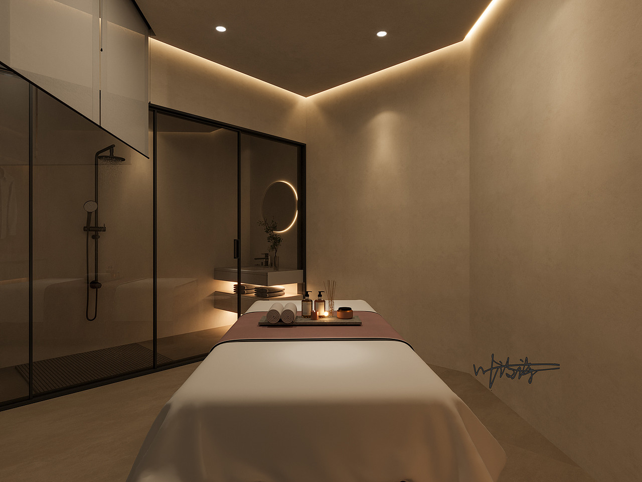 美容SPA会所设计|化繁为简 反璞归真