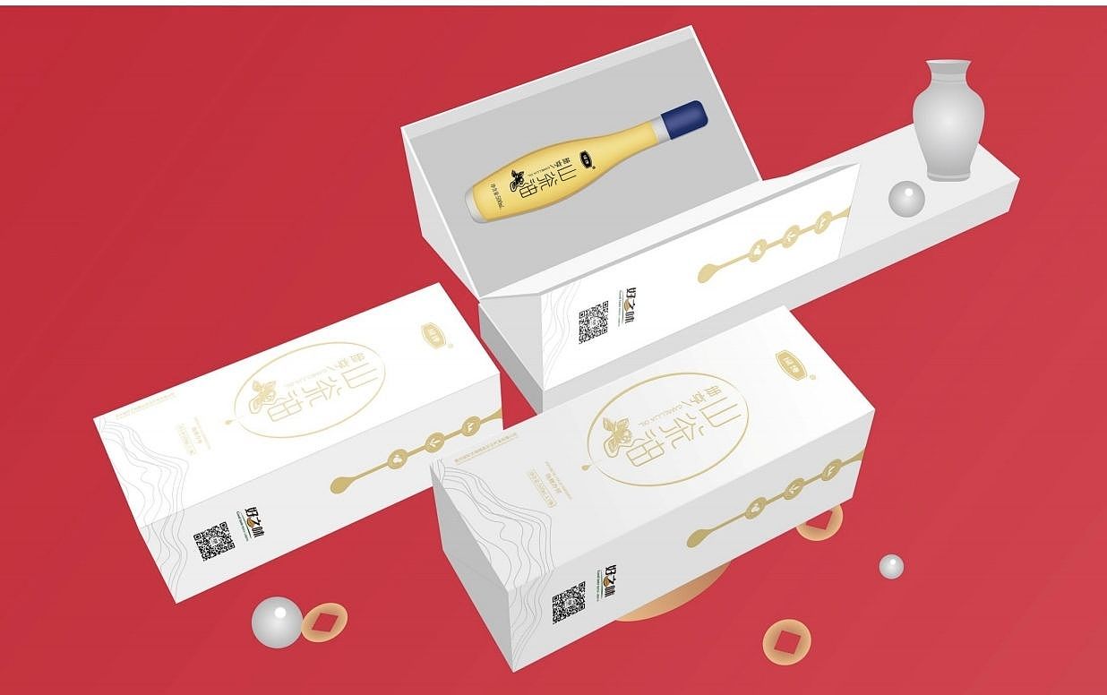 册亨山茶油品牌包装设计