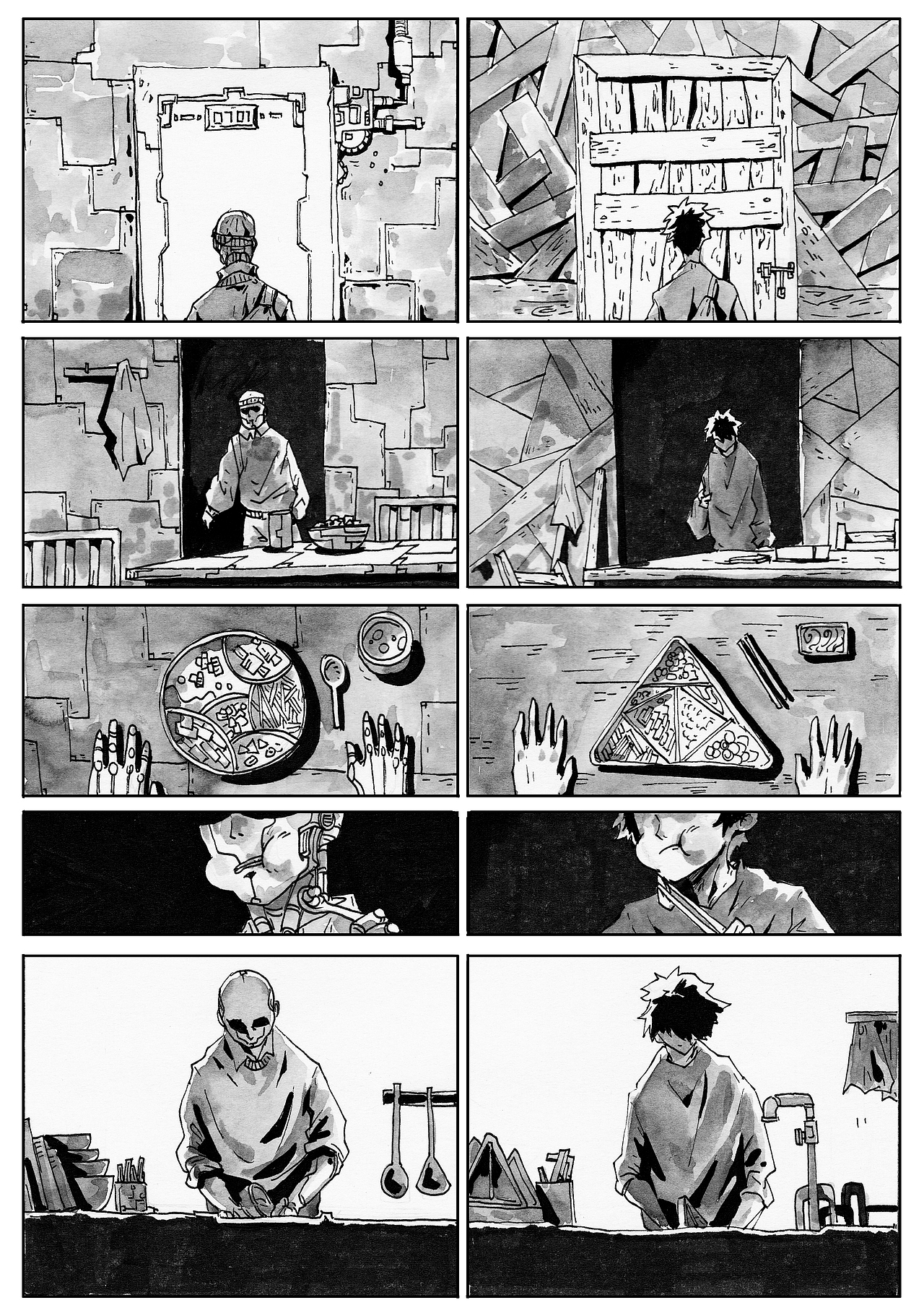 《我们都一样》——短片漫画