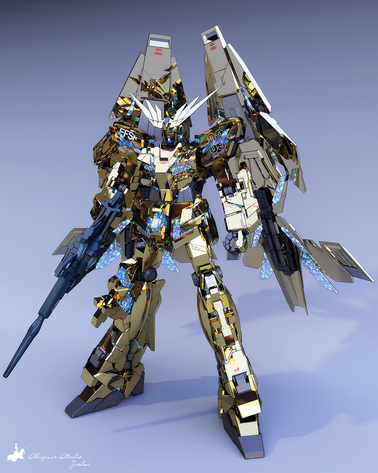 mg 独角兽1 2 3号机 完全版（图ZMjk5MDIwNjQ=） - 动画/影视 - 站酷设计师ziodai原创素材 - 站酷ZCOOL