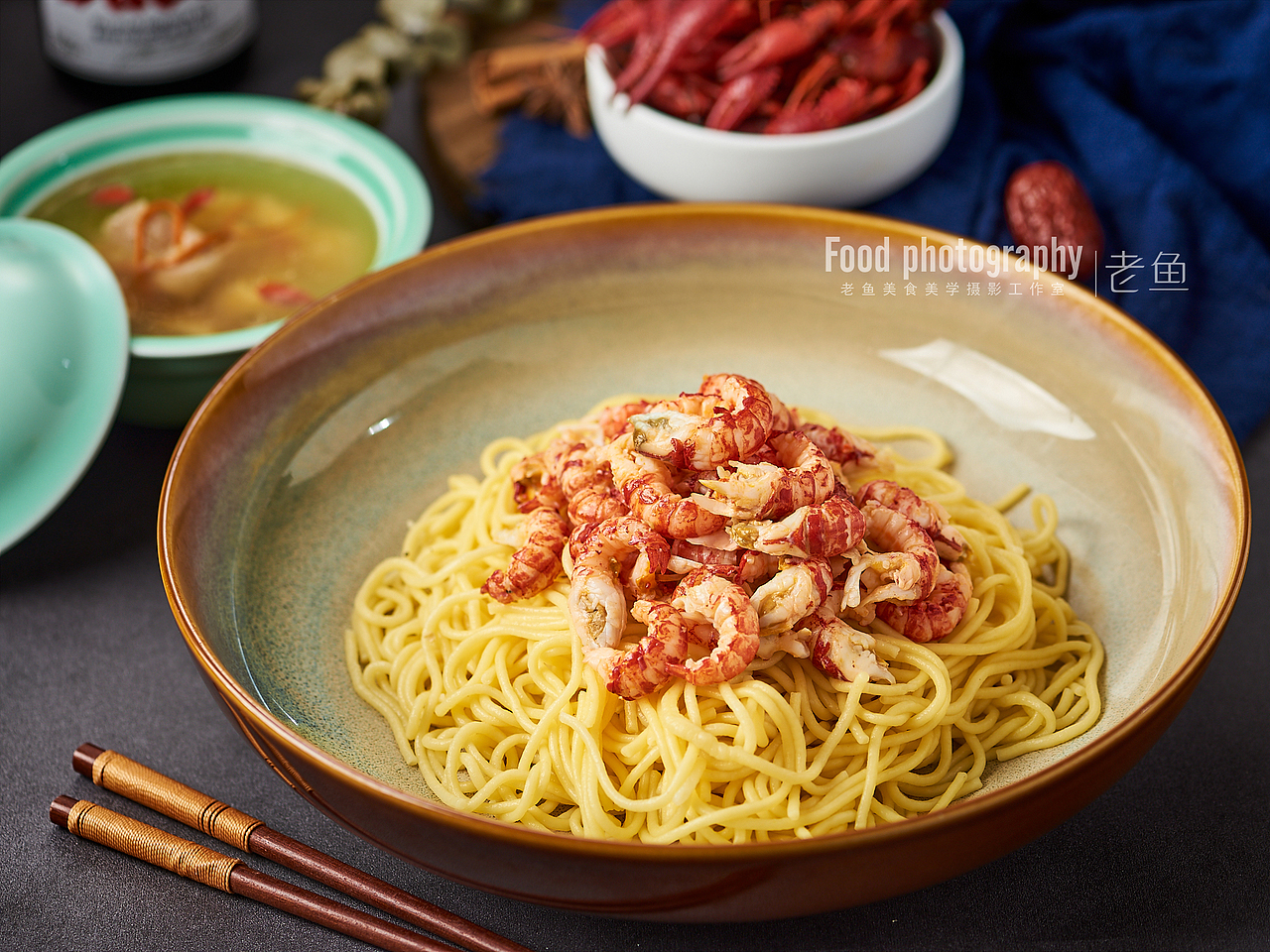 上海美食餐饮外卖拍摄之面战品牌升级