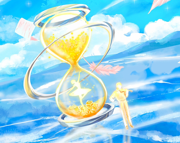 时光序曲（图ZMzYwMjkyMjg4） - 商业插画 - 站酷设计师画画的柚子原创素材 - 站酷ZCOOL