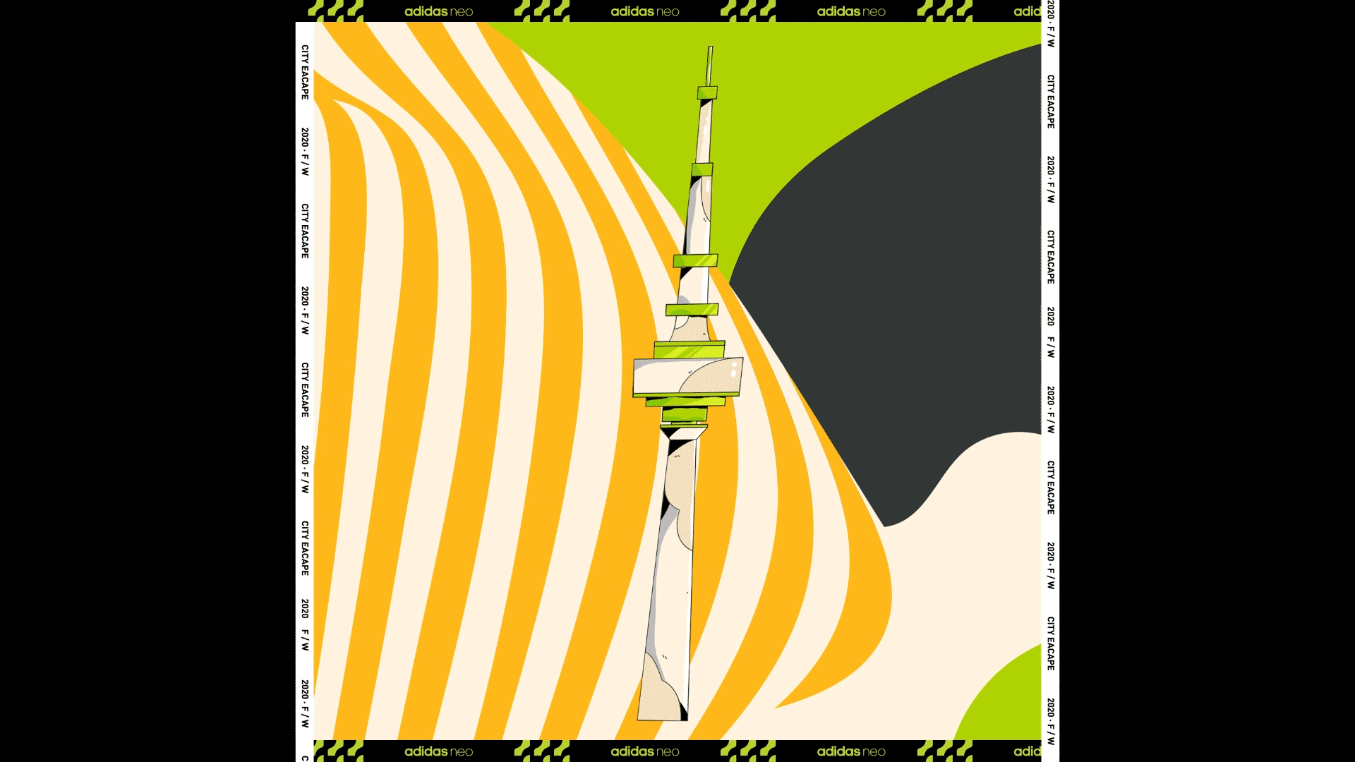 Adidas 10月 monthly campaign #城会玩#