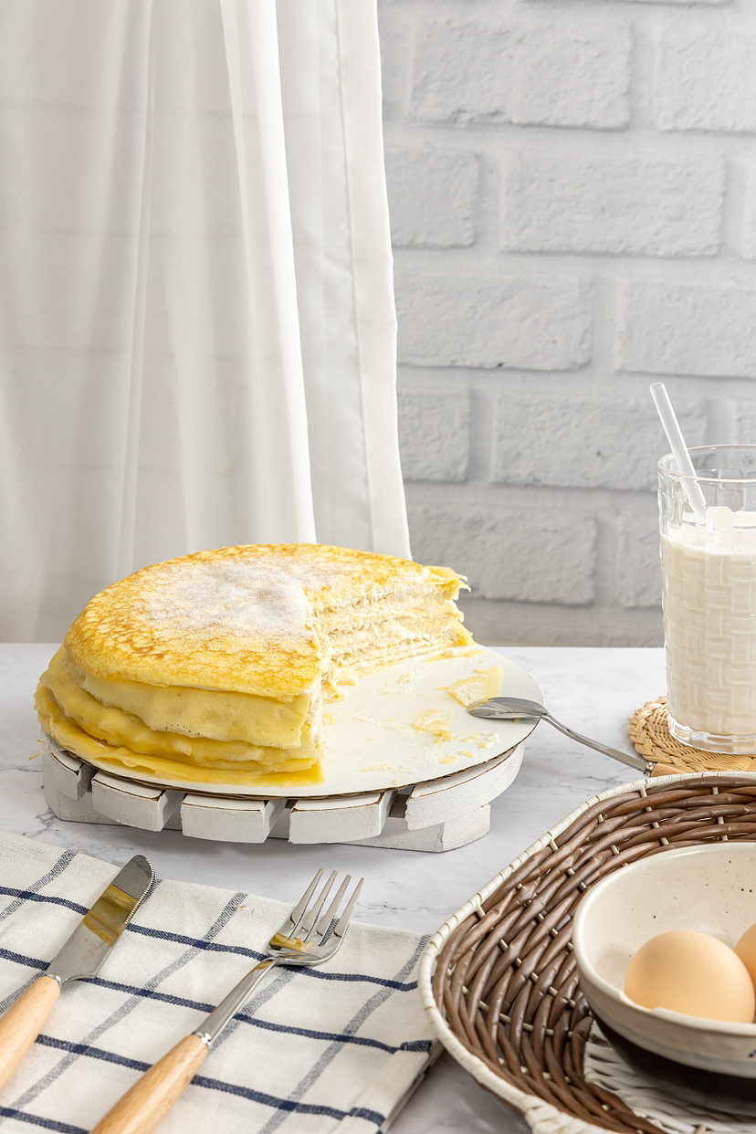 山姆榴莲千层（图ZMzM0NzE0NDU2） - 美食摄影 - 站酷设计师revtrr原创素材 - 站酷ZCOOL