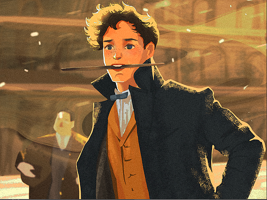 画一个纽特学长