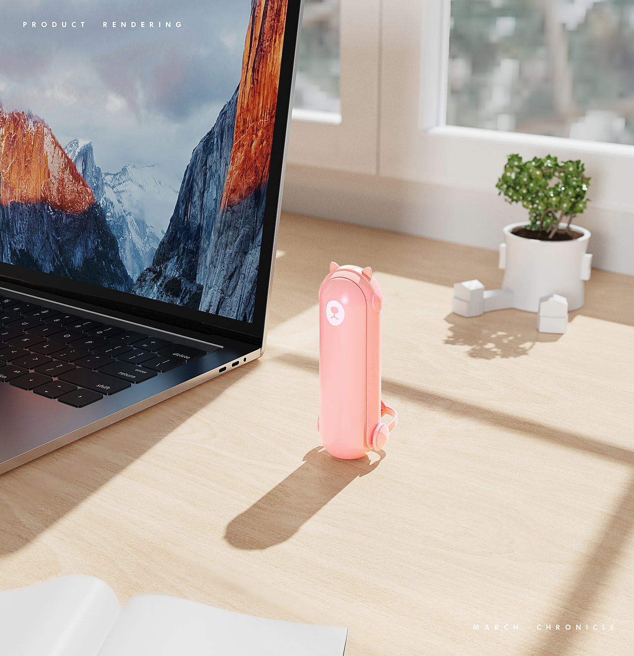 产品渲染— | 小风扇-加湿器|（图ZMjkxOTU5NzMy） - 产品 - 站酷设计师是小雨耶原创素材 - 站酷ZCOOL