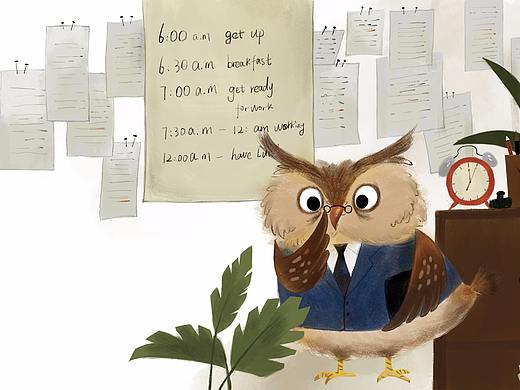 一周计划（个人主页-ZMjkyOTEwNDQ=） - 绘本 - 站酷设计师知渔的森林原创素材 - 站酷ZCOOL