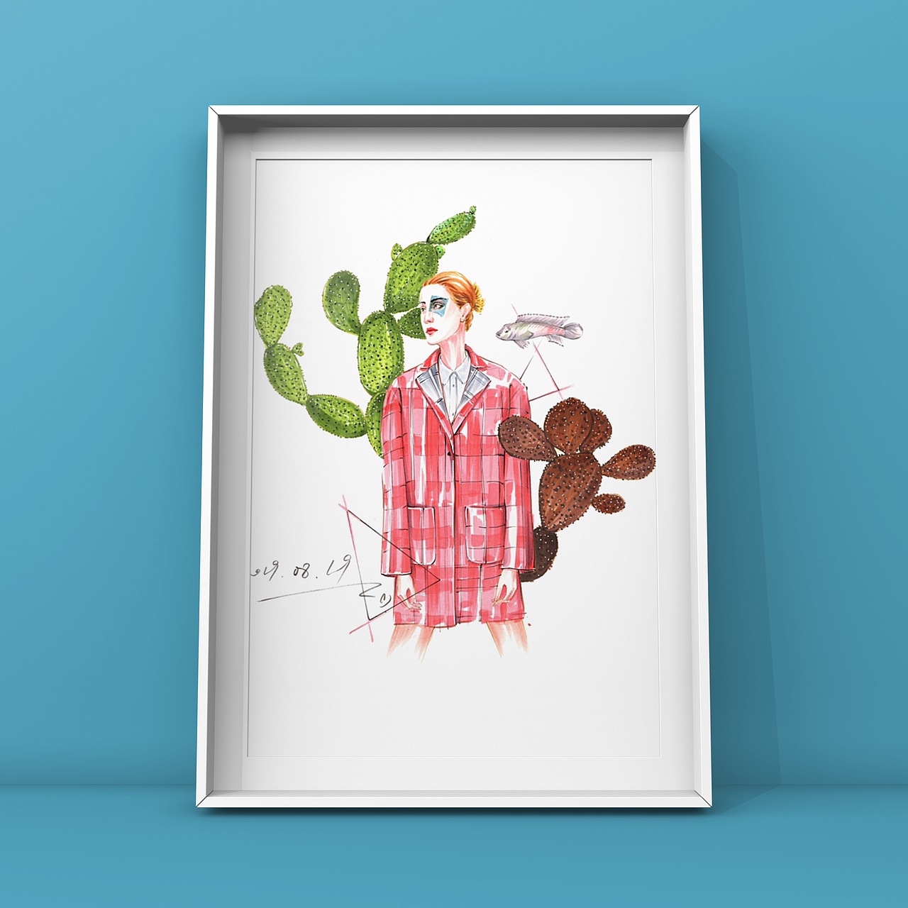 服装设计～手绘时装画（图ZMTc0NTYyMjA4） - 正装/礼服 - 站酷设计师零一手绘原创素材 - 站酷ZCOOL