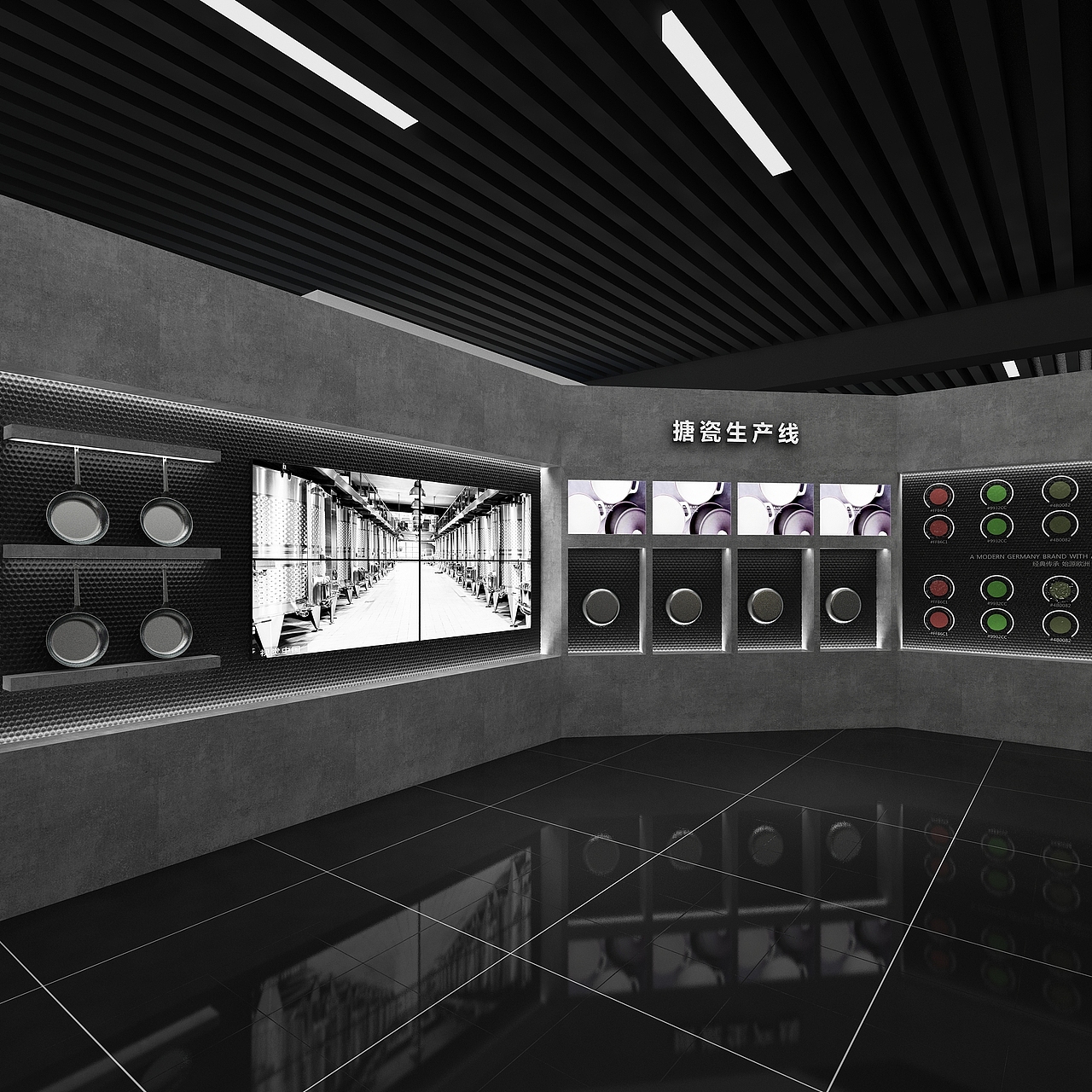 展厅效果图（图ZMjQ1OTM1OTI0） - 建筑/空间 - 站酷设计师zito设计原创素材 - 站酷ZCOOL