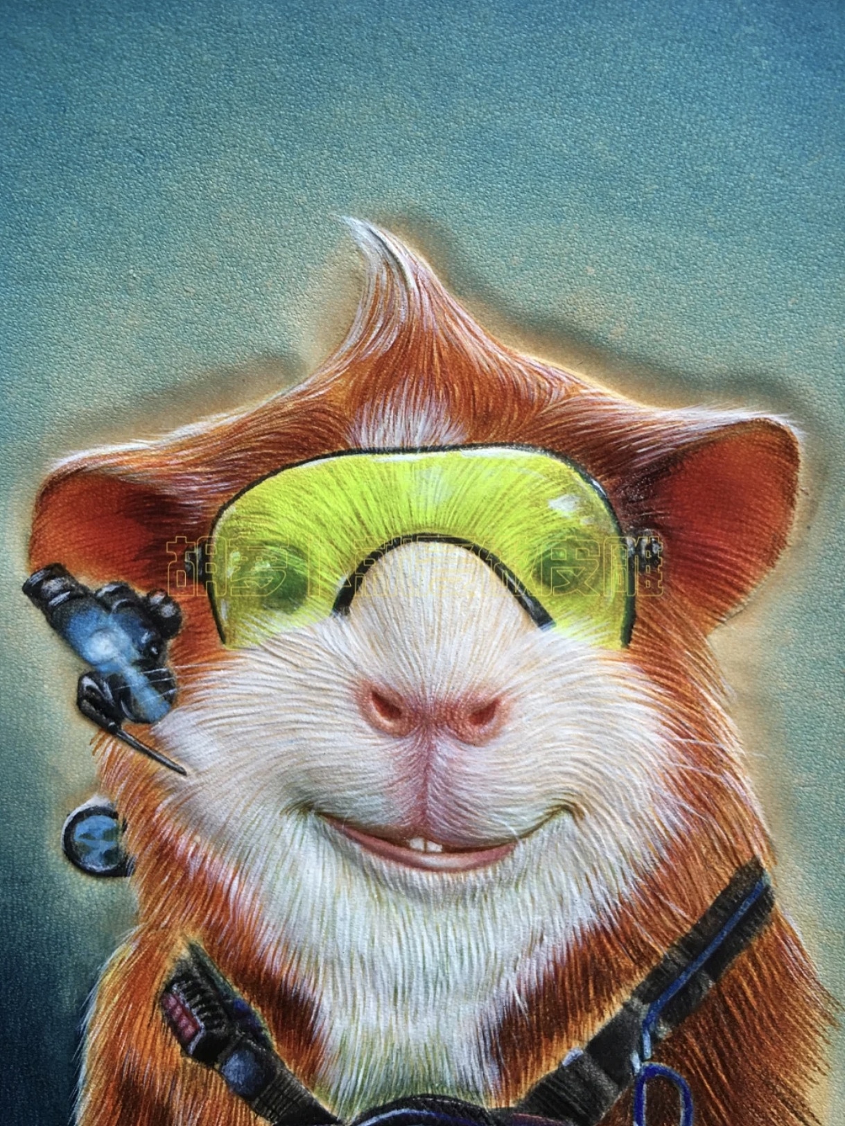 豚鼠特工队皮雕手机壳（图ZMjc4NDg4OTI0） - 其他手工艺 - 站酷设计师胡萝卜会皮雕原创素材 - 站酷ZCOOL