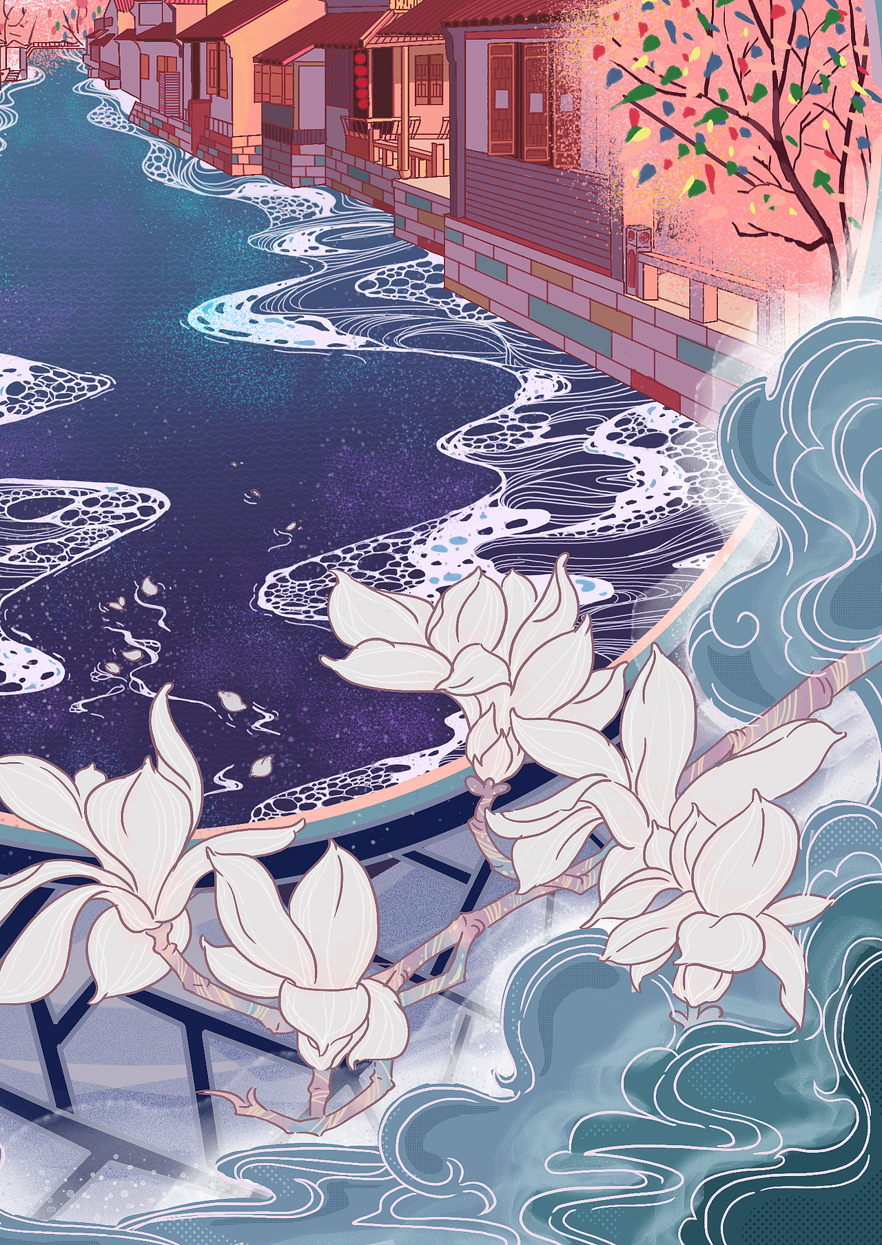 江南好（图ZMTY3MDQwMzUy） - 商业插画 - 站酷设计师文月Ann原创素材 - 站酷ZCOOL