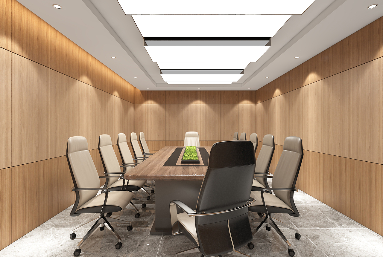 新中式办公室——会议室 茶室（图ZMjU1MDE5NDY4） - 商业空间设计 - 站酷设计师Z94144900原创素材 - 站酷ZCOOL