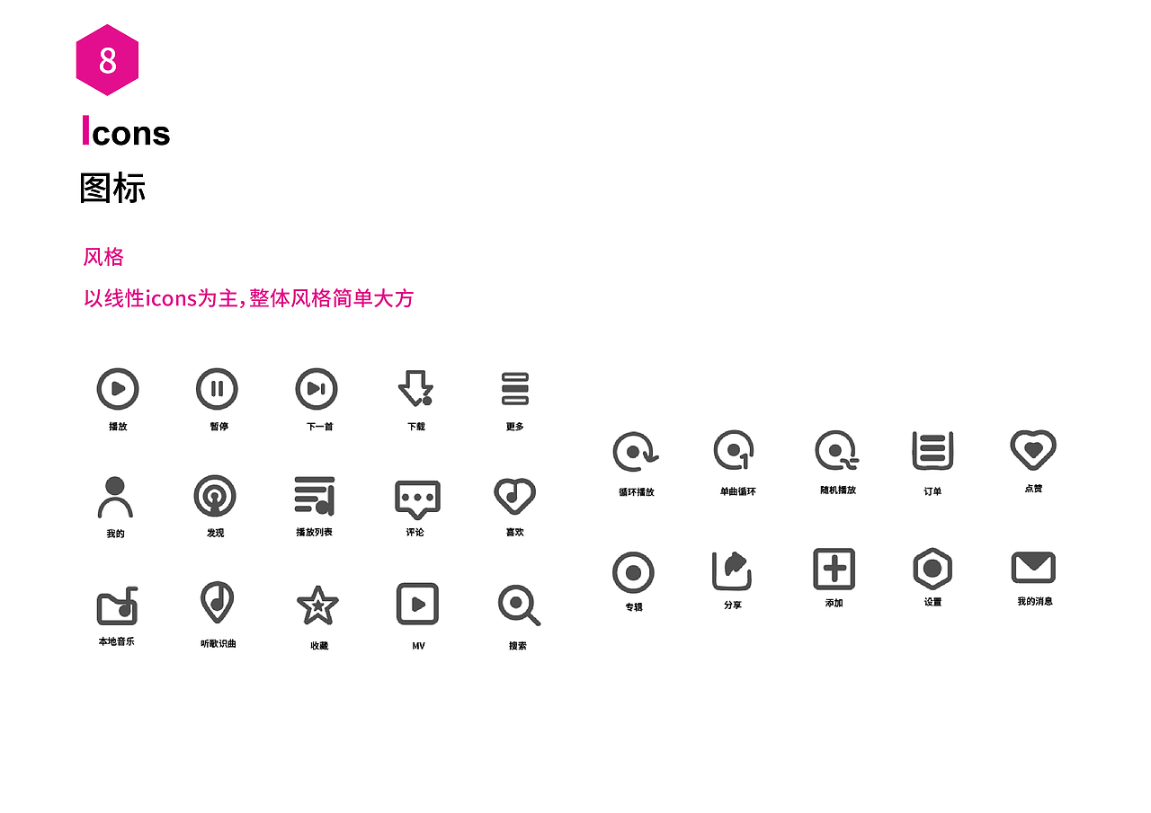 《网络形象设计》课程展:悦听——音乐类APP设计