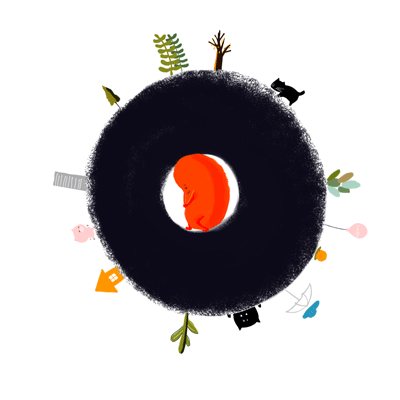 雾霾不出门尽在家矫情了（图ZNjgzMjUzMzY=） - 商业插画 - 站酷设计师迷糊小红原创素材 - 站酷ZCOOL