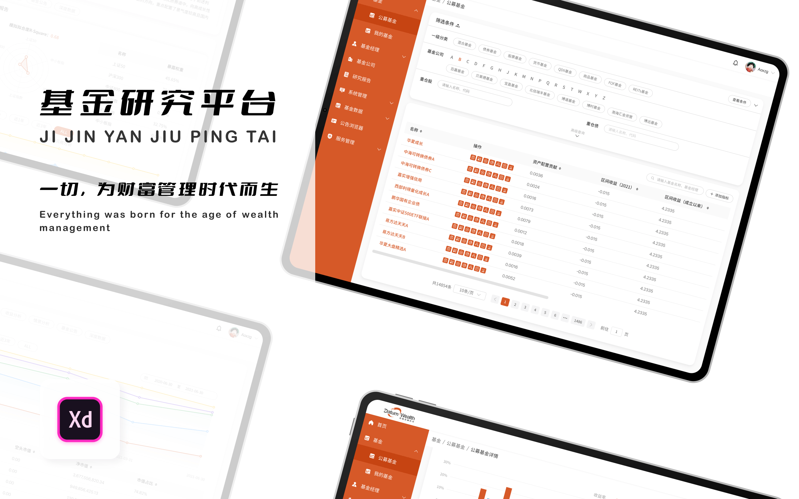 B端项目 | 基金研究平台（图ZMjc1NjAxODky） - 其他UI - 站酷设计师Aoxzg原创素材 - 站酷ZCOOL